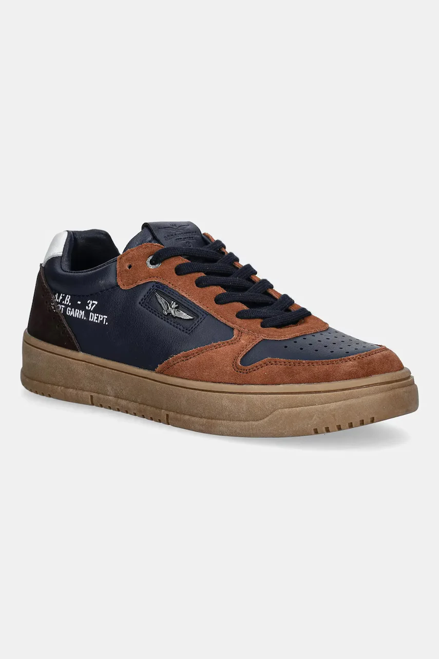 Aeronautica Militare Кожени маратонки SNEAKERS