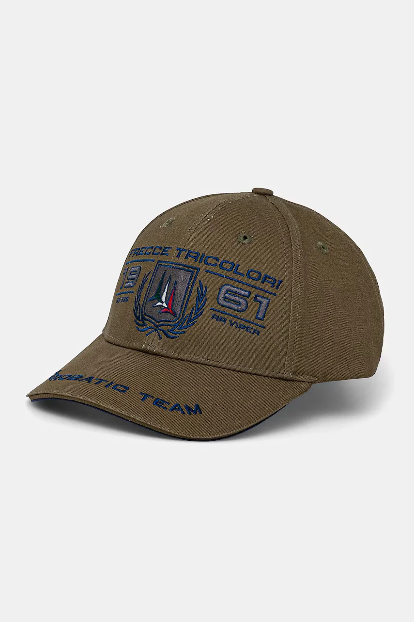 Aeronautica Militare Памучна шапка с козирка