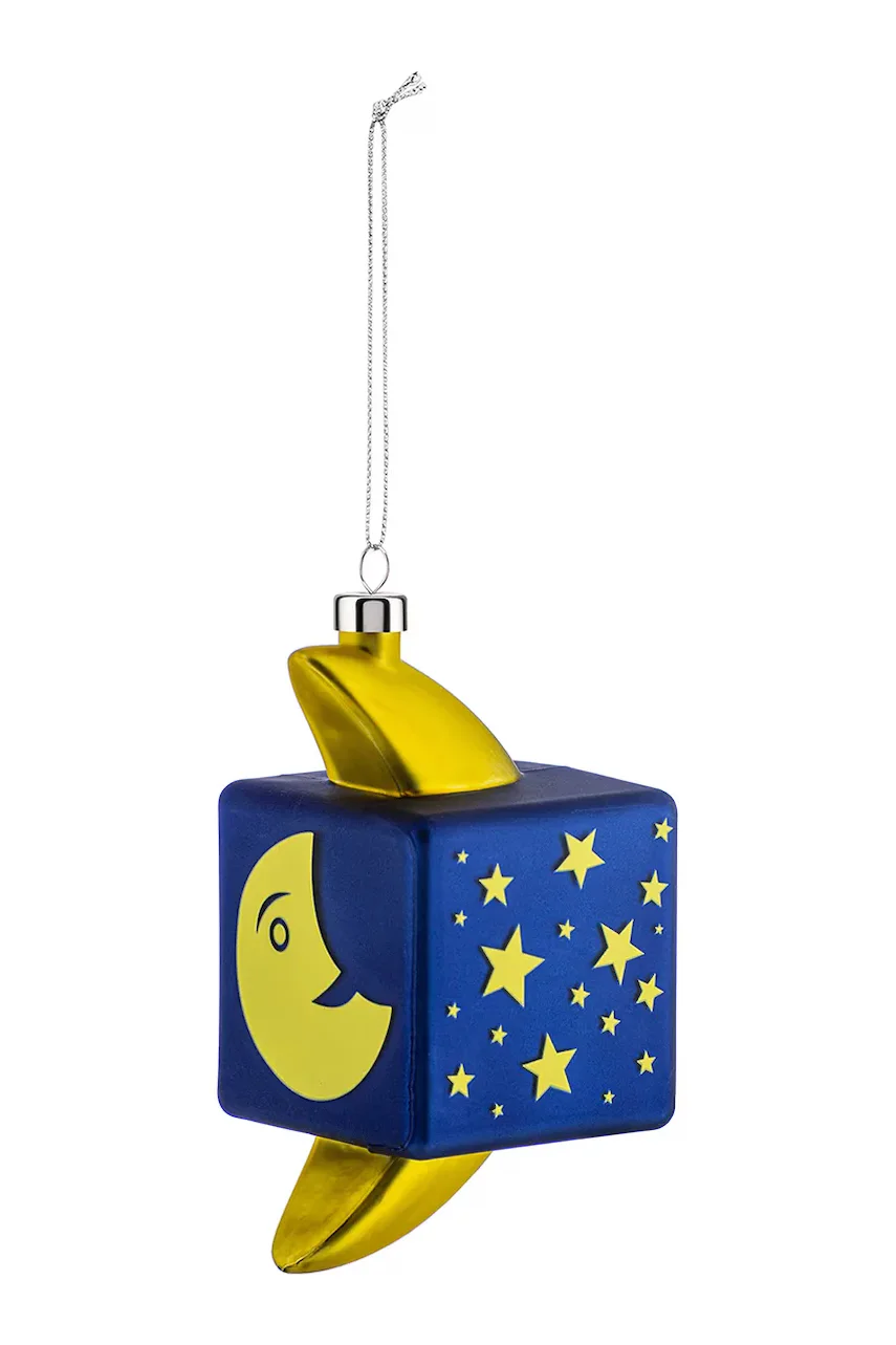 Alessi Украса за елха Mooncube 6 x 92 x 55 cm