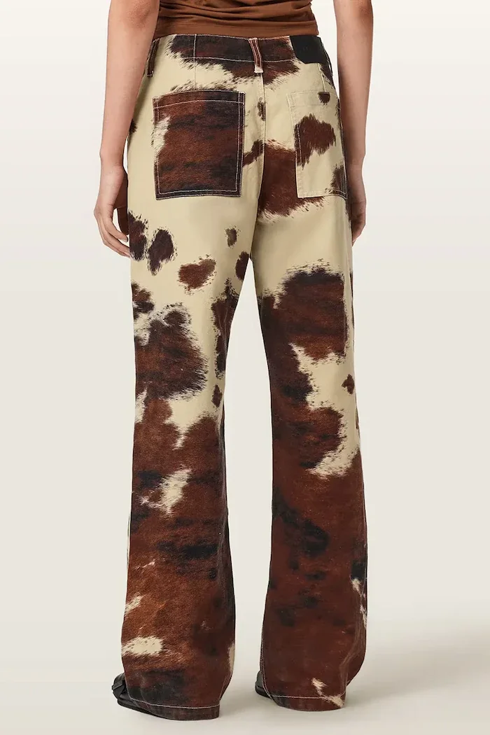 AllSaints Дънки TAY с висока талия W042EE