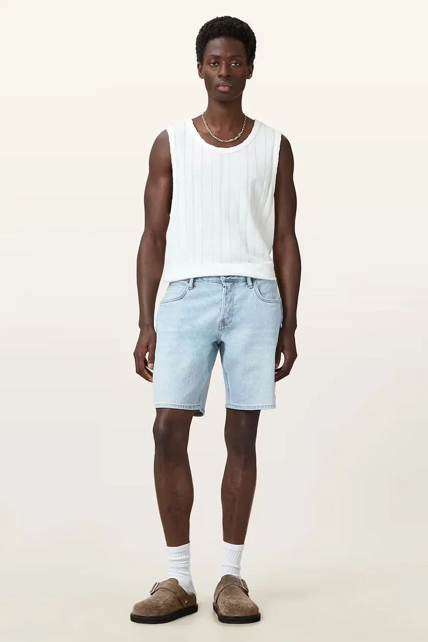 AllSaints Дънков къс панталон SWITCH