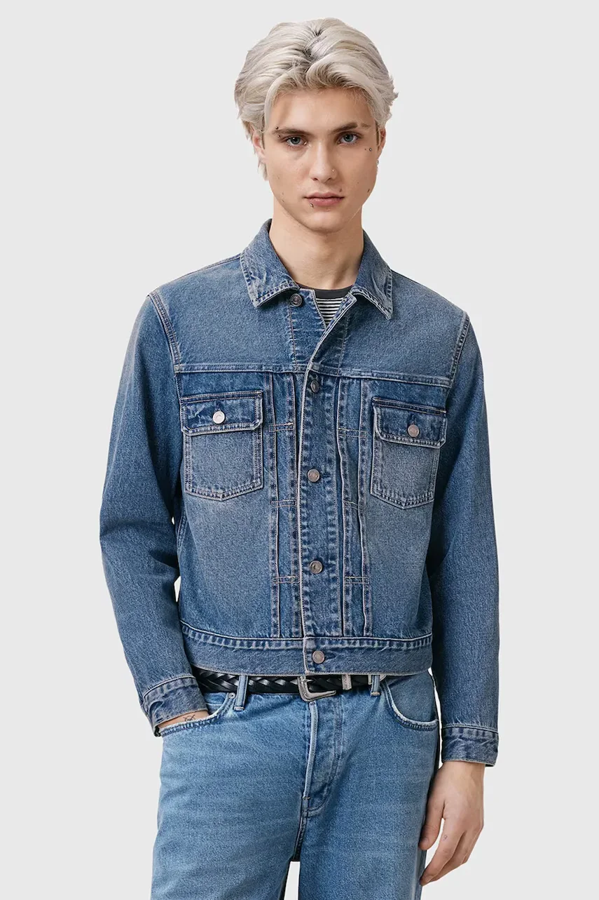 AllSaints Дънково яке от памук EXILE
