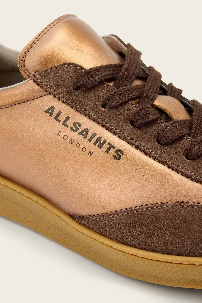 AllSaints Кожени маратонки Thelma Sneaker в бежово W111FB