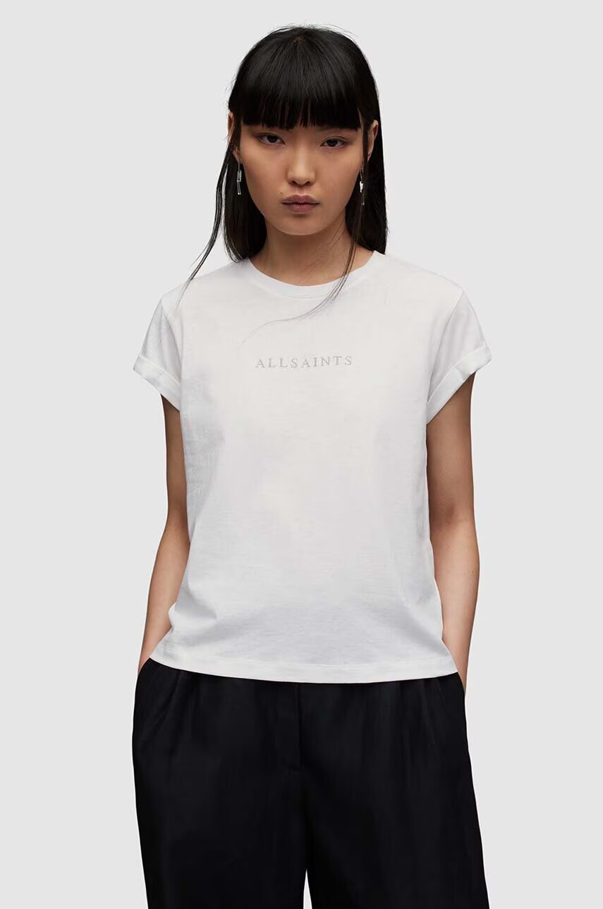 AllSaints Памучна тениска Anna