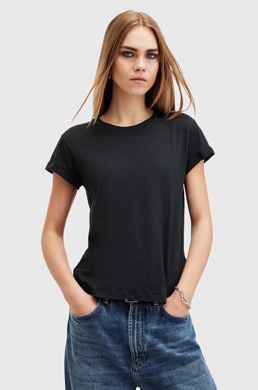 AllSaints Памучна тениска ANNA TEE