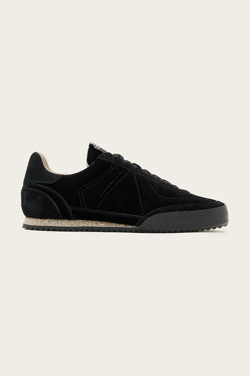 AllSaints Велурени маратонки Harri Low Top