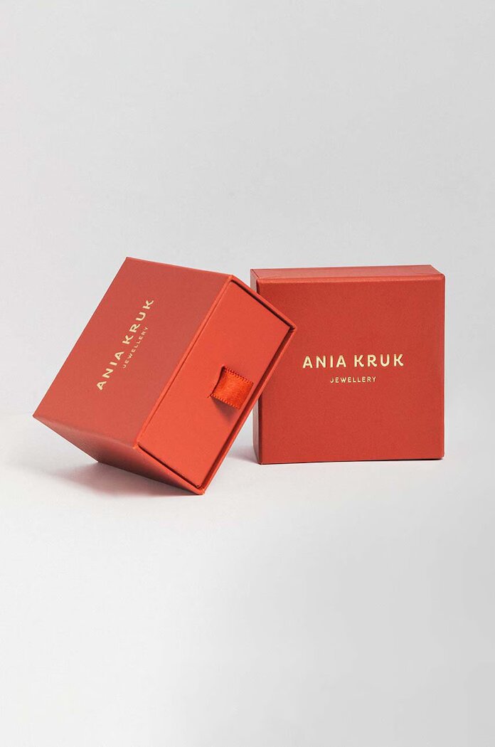 ania kruk Сребърни обици VINTAGE