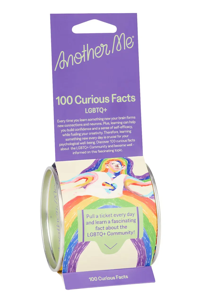 Another Me Комплект картички 100 Curious Facts LGBTQ+ English