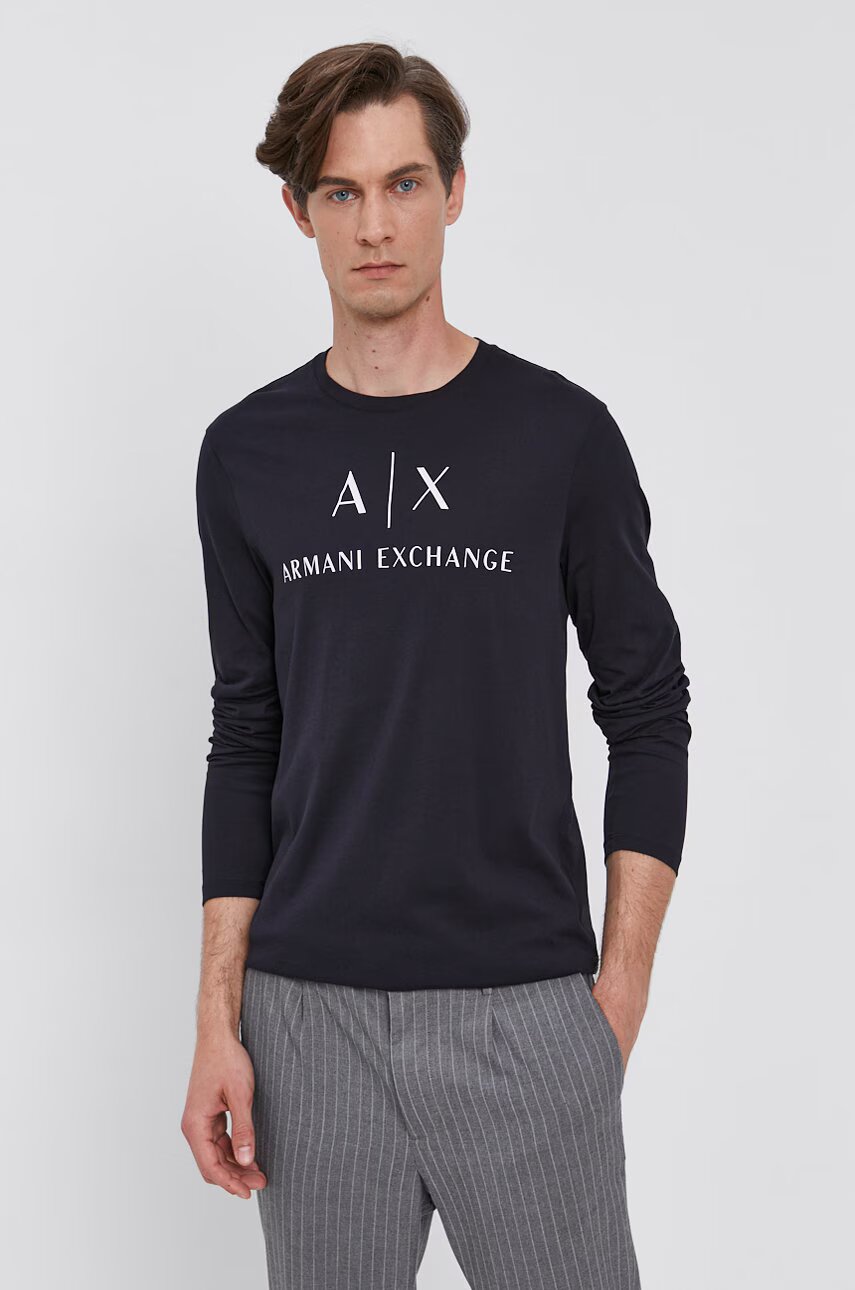 Armani Exchange Блуза с дълги ръкави