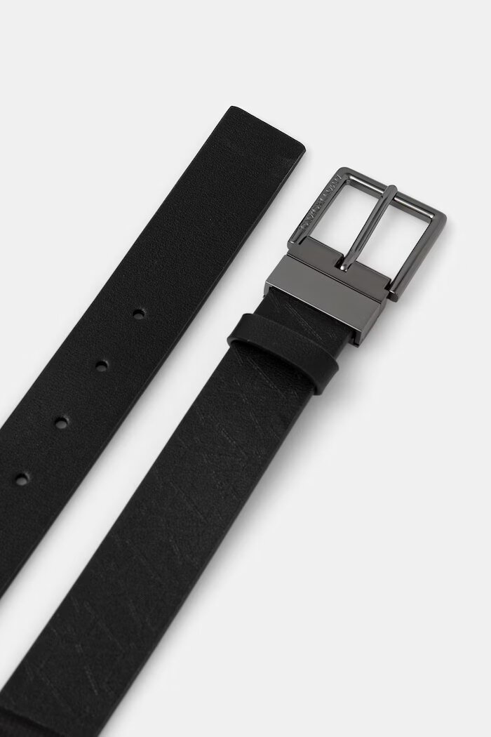 Armani Exchange двустранен колан мъжки черен XM003371 AF26729