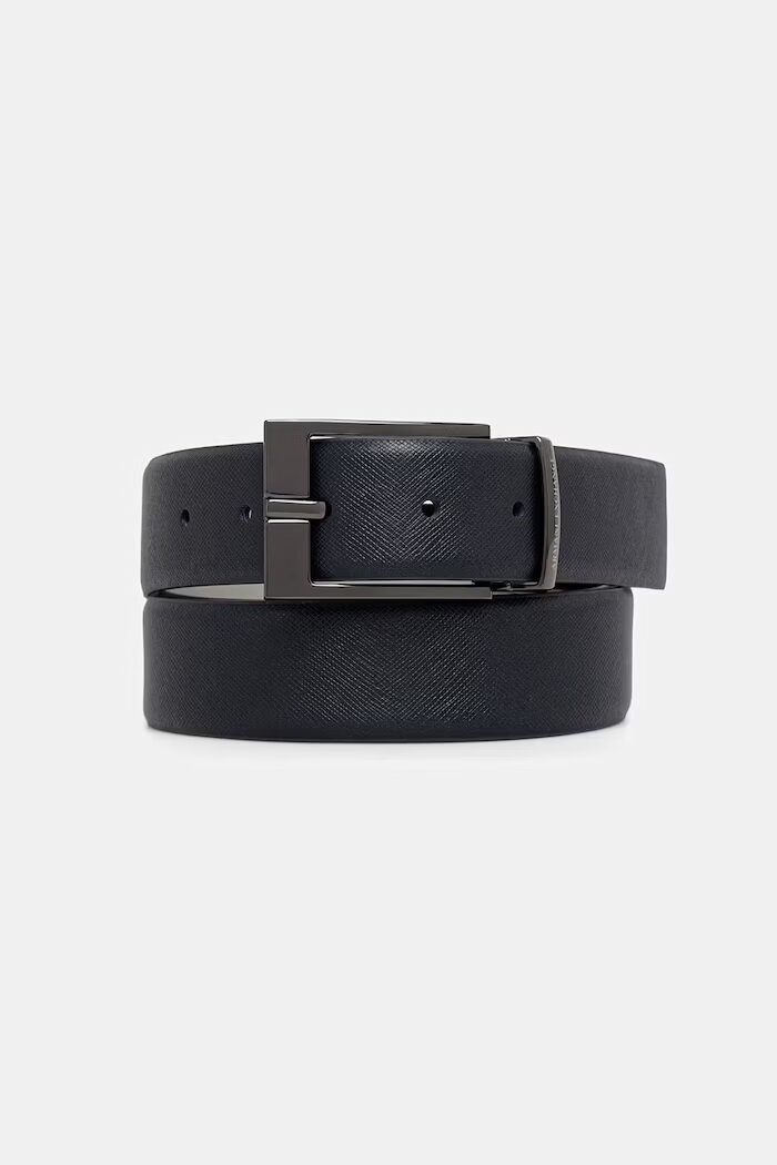 Armani Exchange двустранен колан мъжки тъмносин 951060 CC236