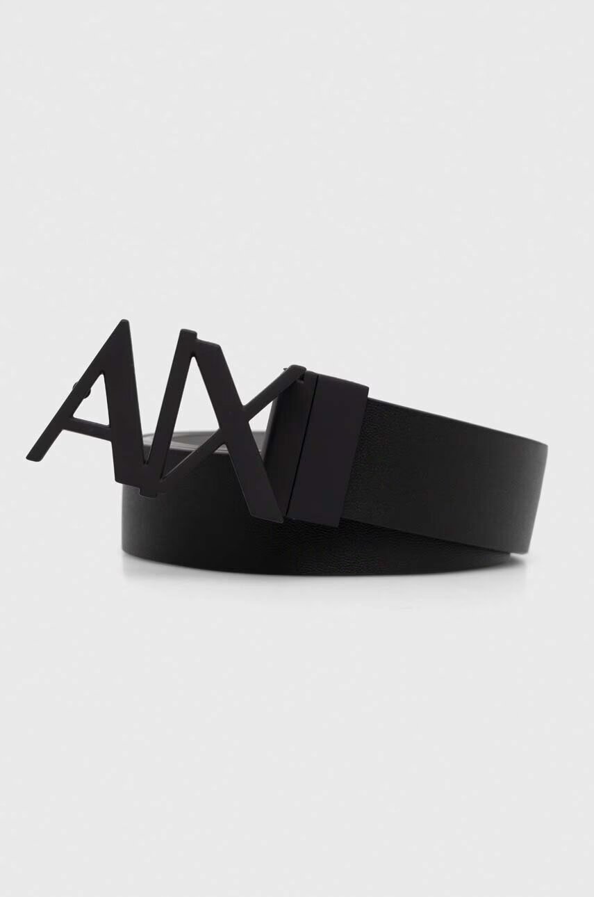 Armani Exchange Кожен колан с две лица