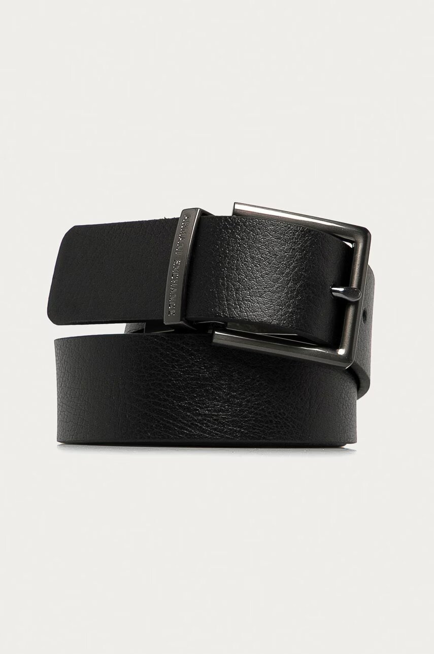 Armani Exchange Кожен колан с две лица