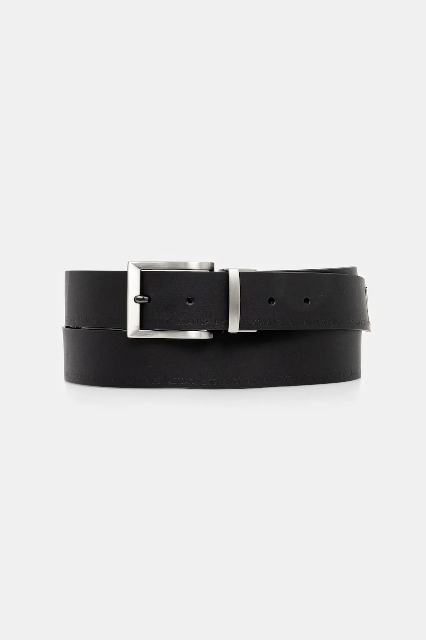 Armani Exchange Кожен колан с две лица