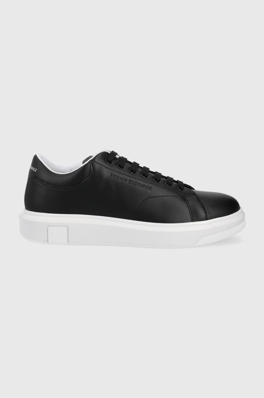 Armani Exchange Кожени маратонки
