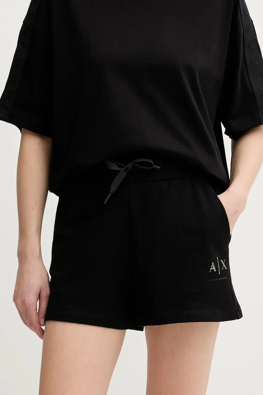 Armani Exchange Памучен къс панталон