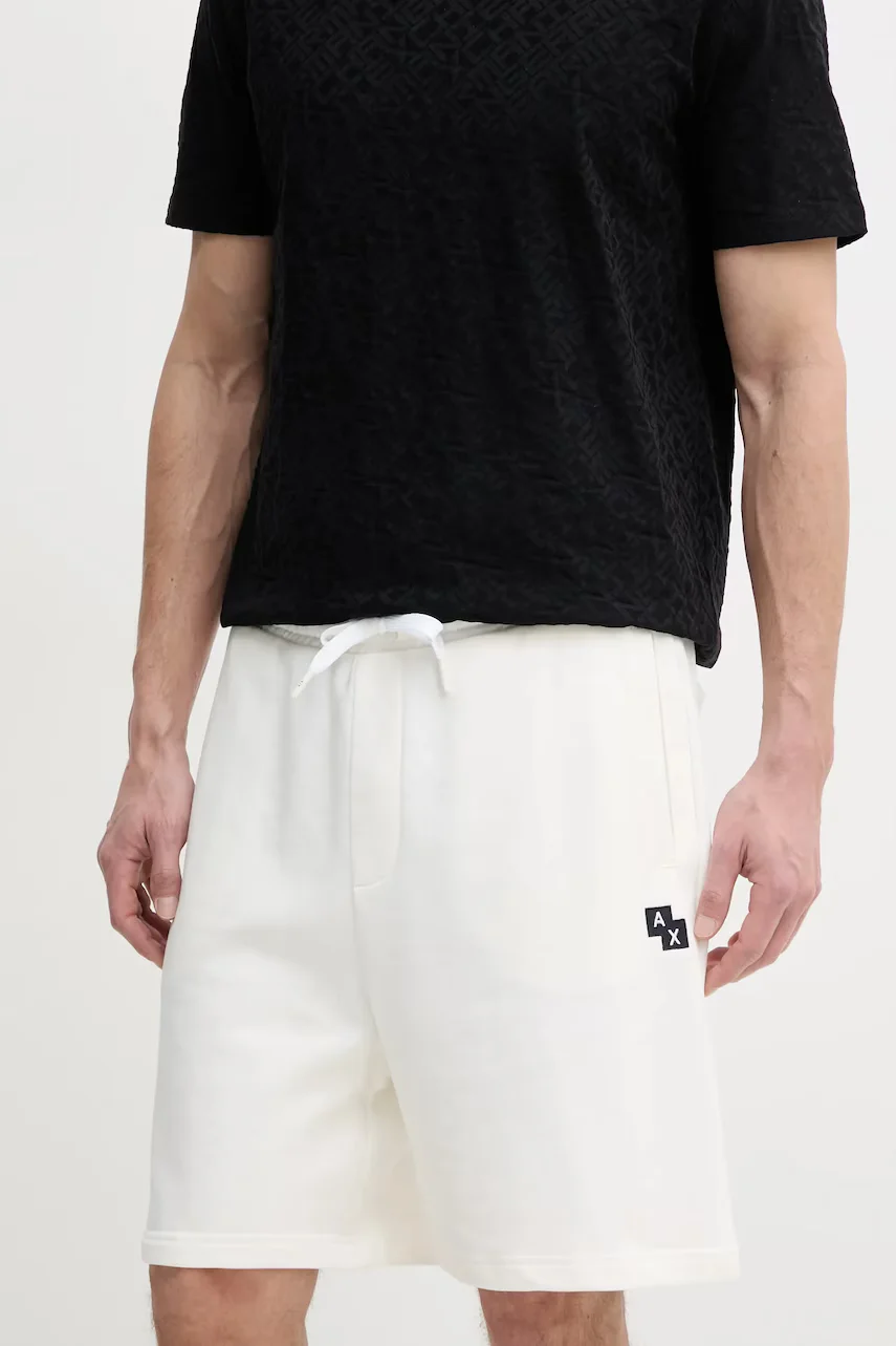 Armani Exchange Памучен къс панталон