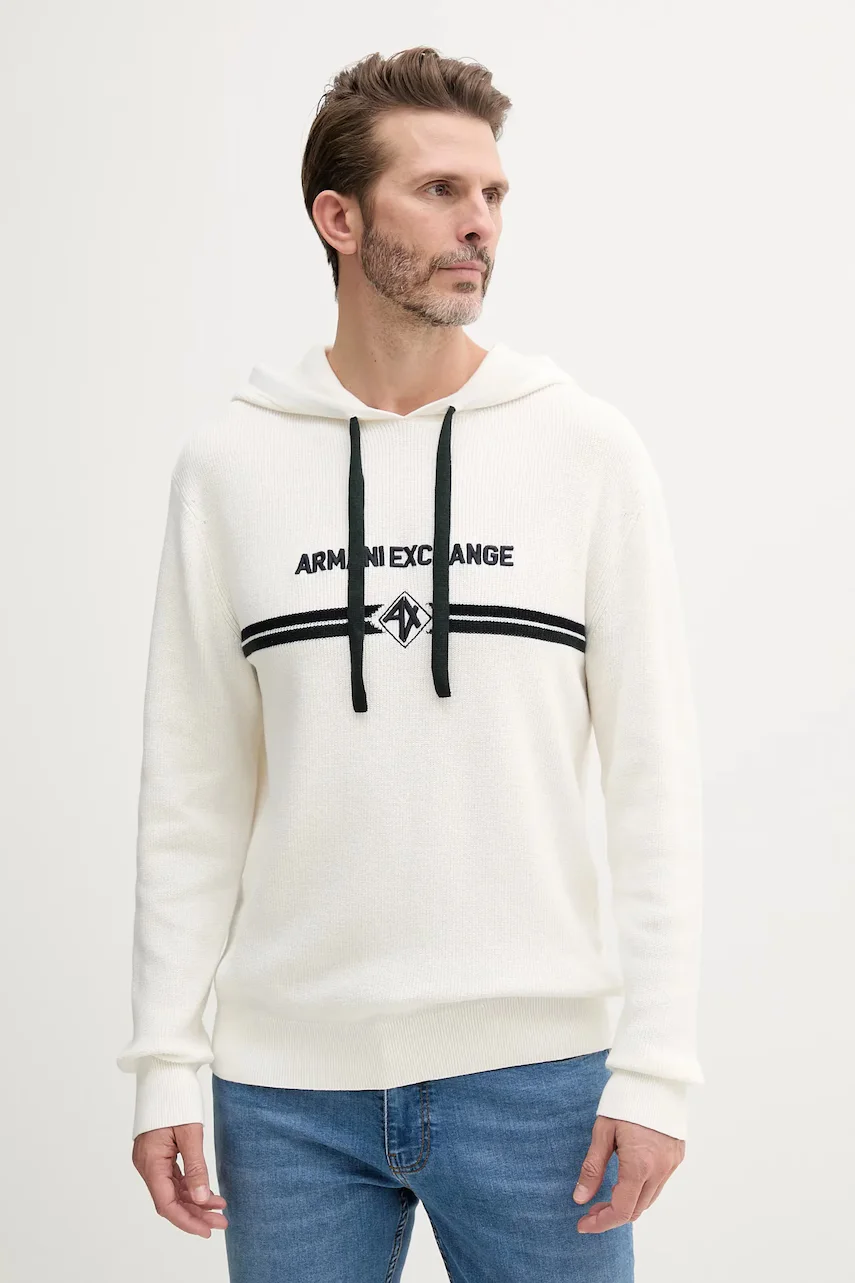Armani Exchange Памучен пуловер