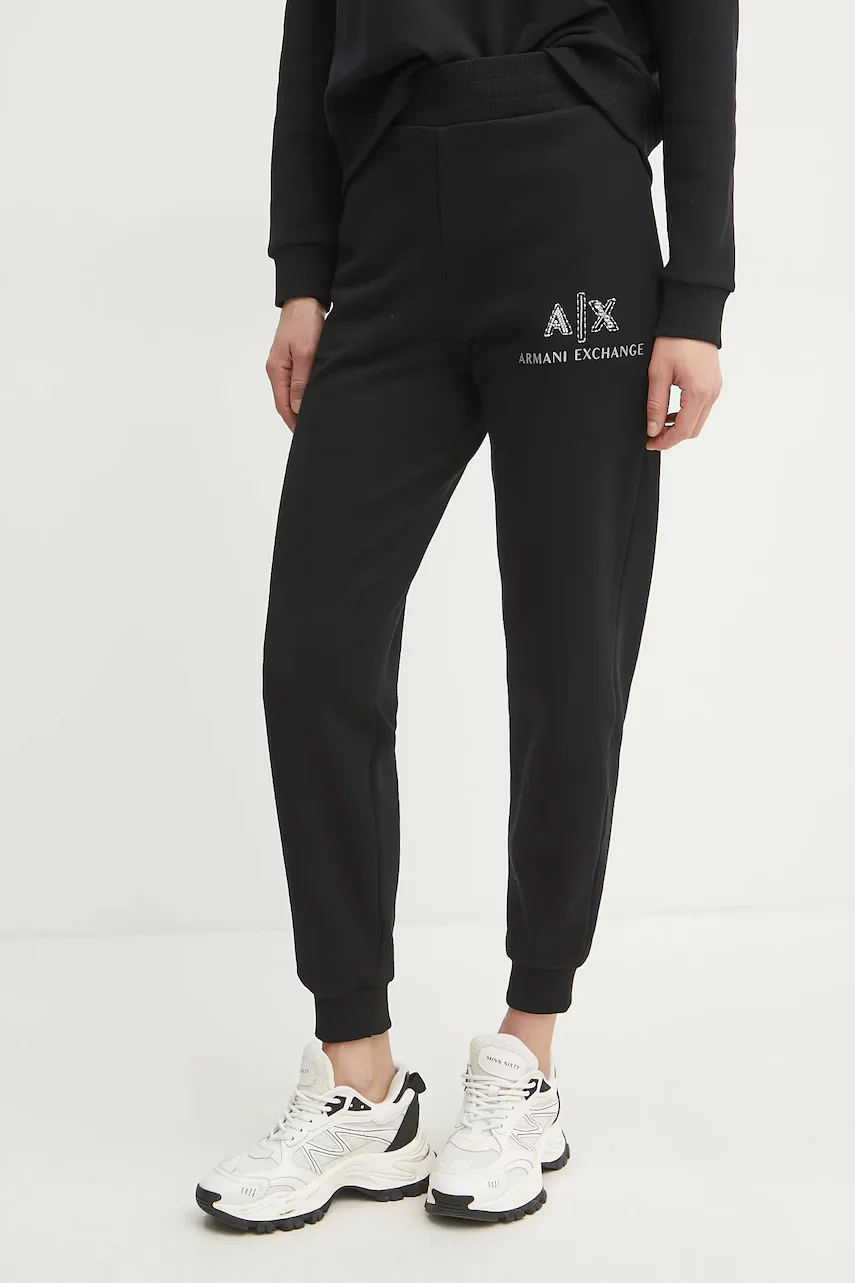 Armani Exchange Памучен спортен панталон