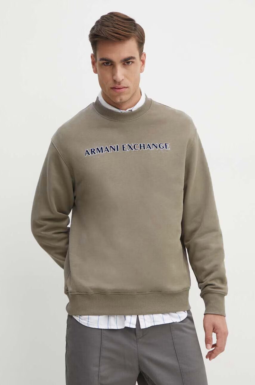 Armani Exchange Памучен суичър
