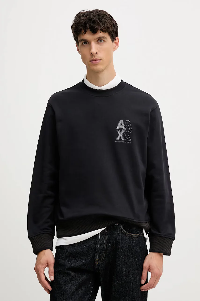 Armani Exchange Памучен суичър