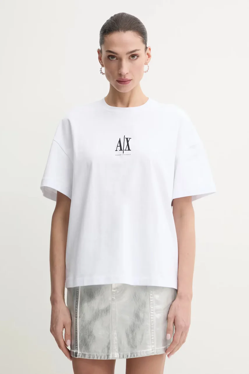 Armani Exchange Памучна тениска