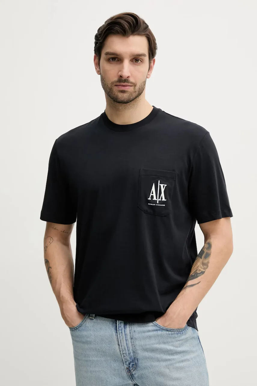 Armani Exchange Памучна тениска