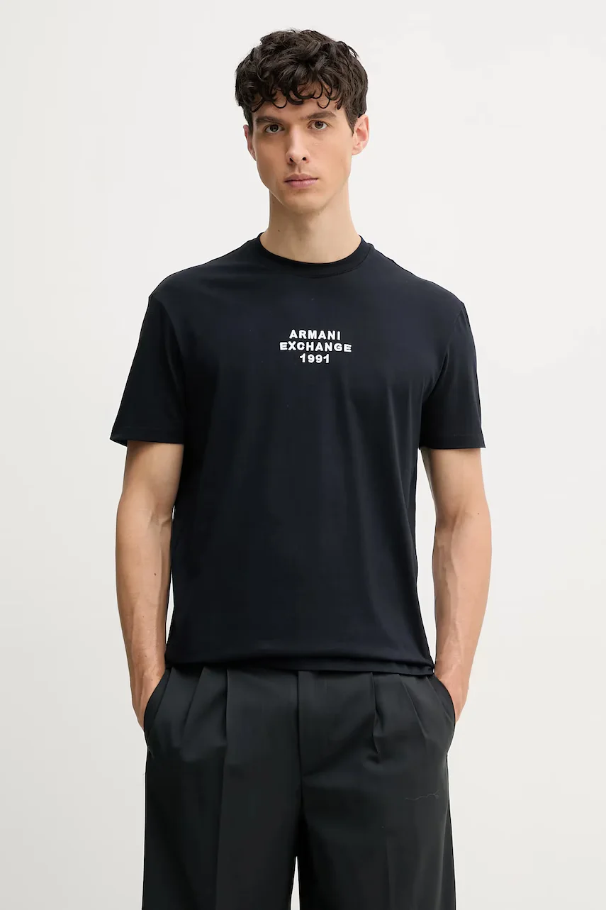 Armani Exchange Памучна тениска