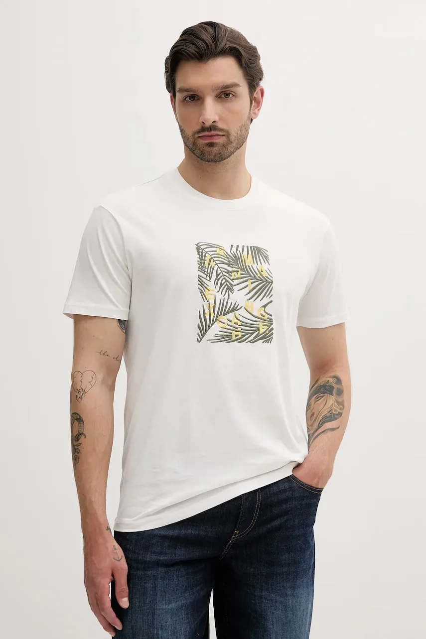 Armani Exchange Памучна тениска