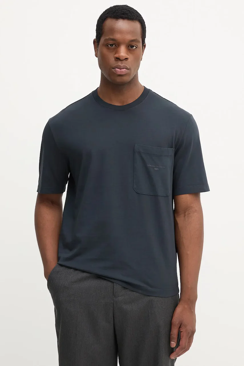 Armani Exchange Памучна тениска