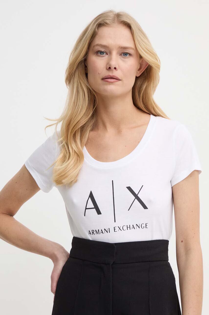 Armani Exchange Памучна тениска