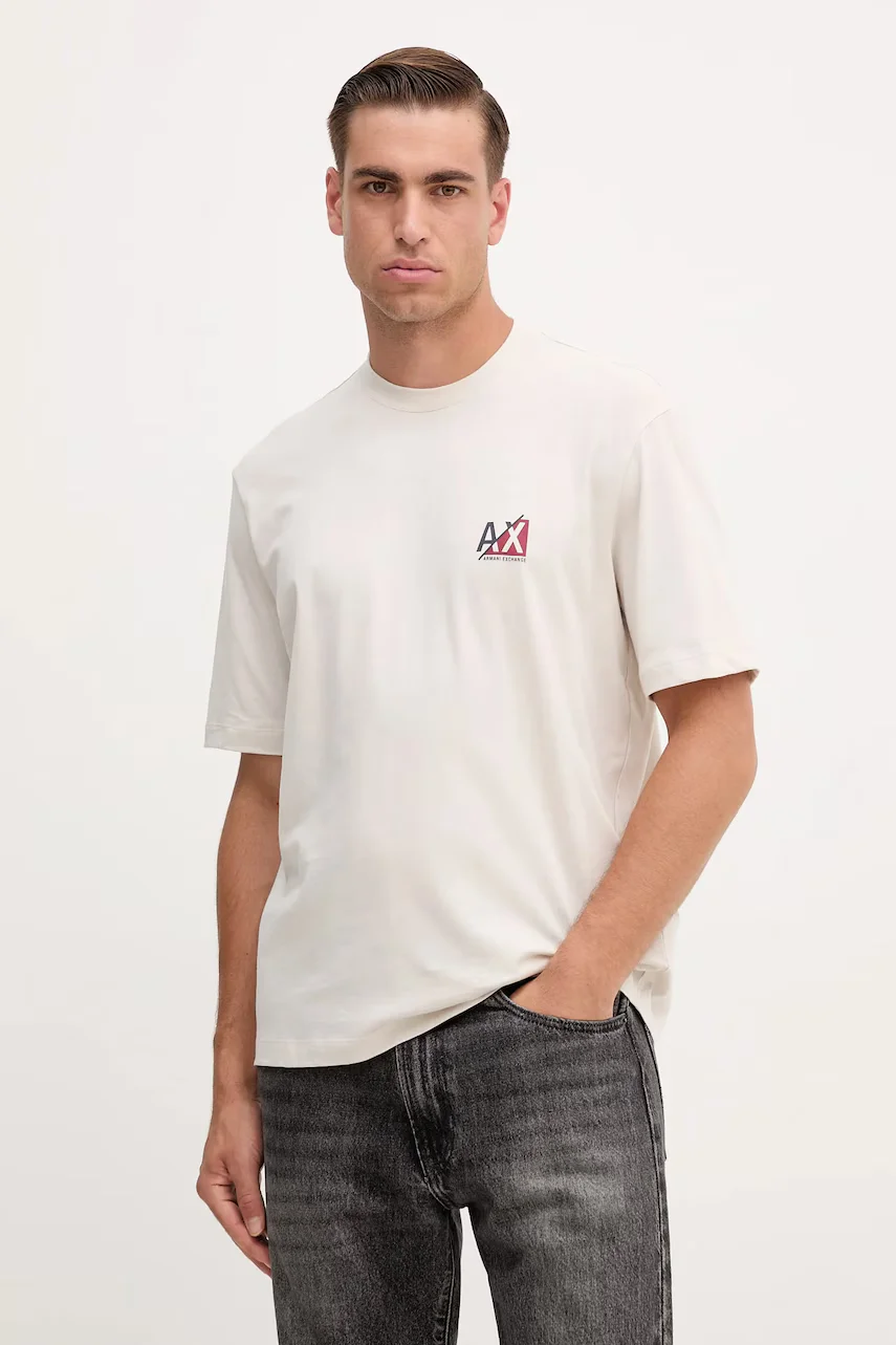 Armani Exchange Памучна тениска