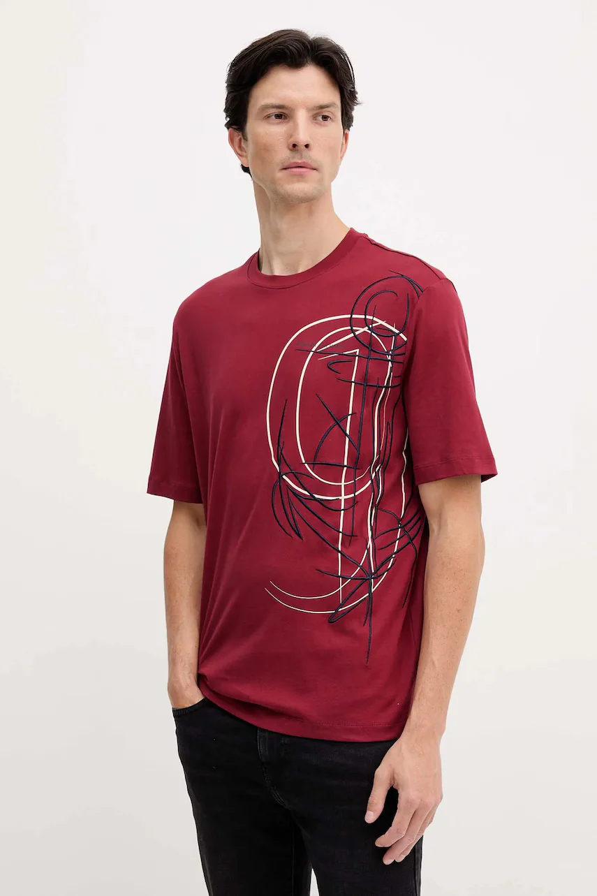 Armani Exchange Памучна тениска
