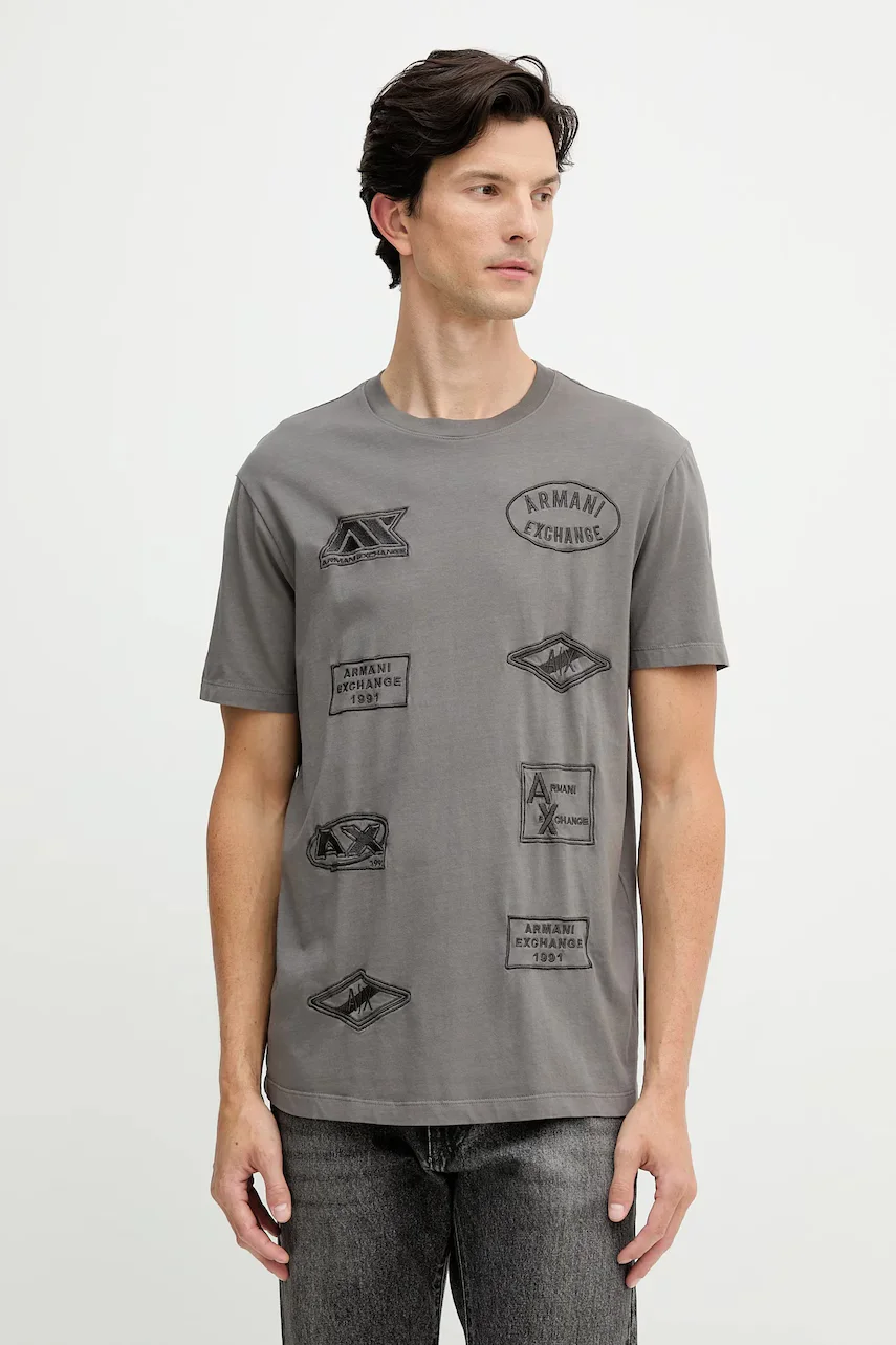 Armani Exchange Памучна тениска