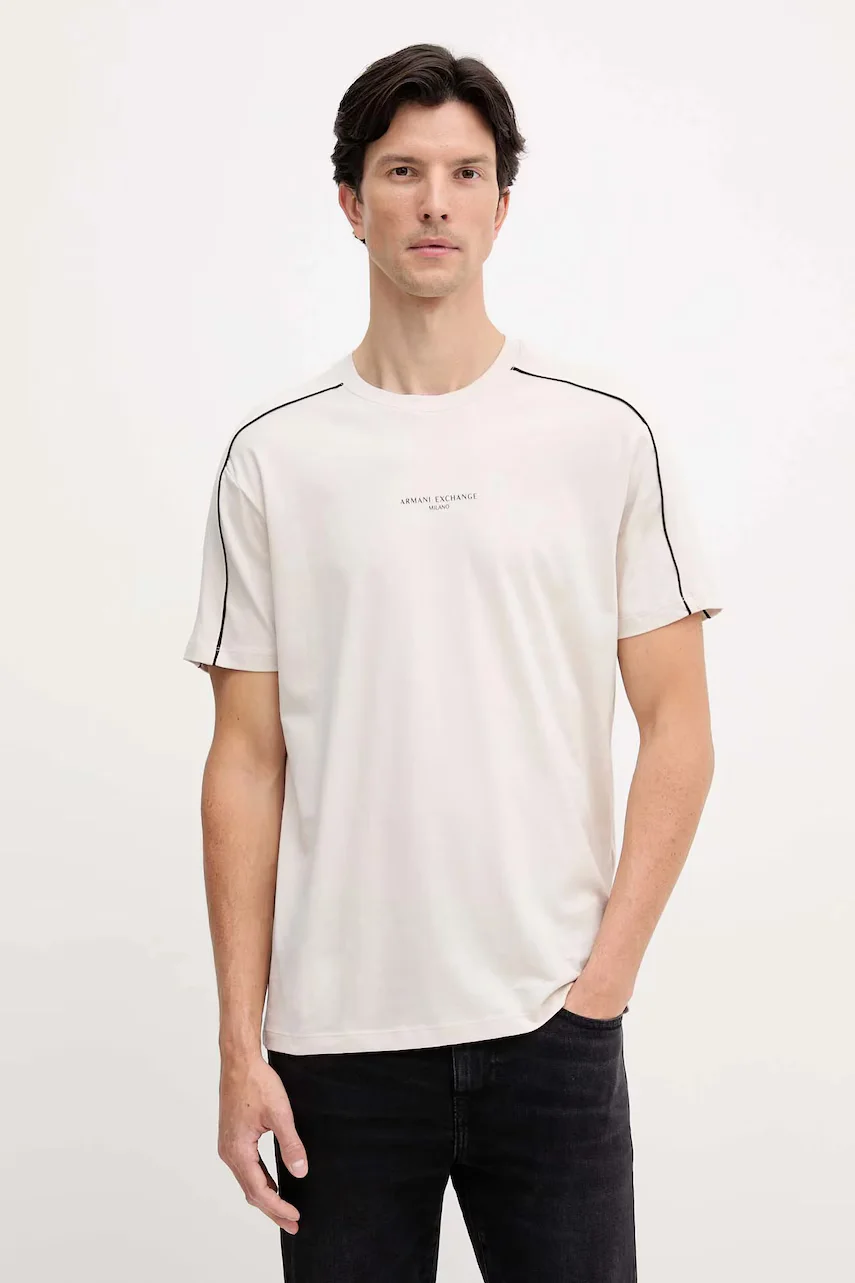 Armani Exchange Памучна тениска