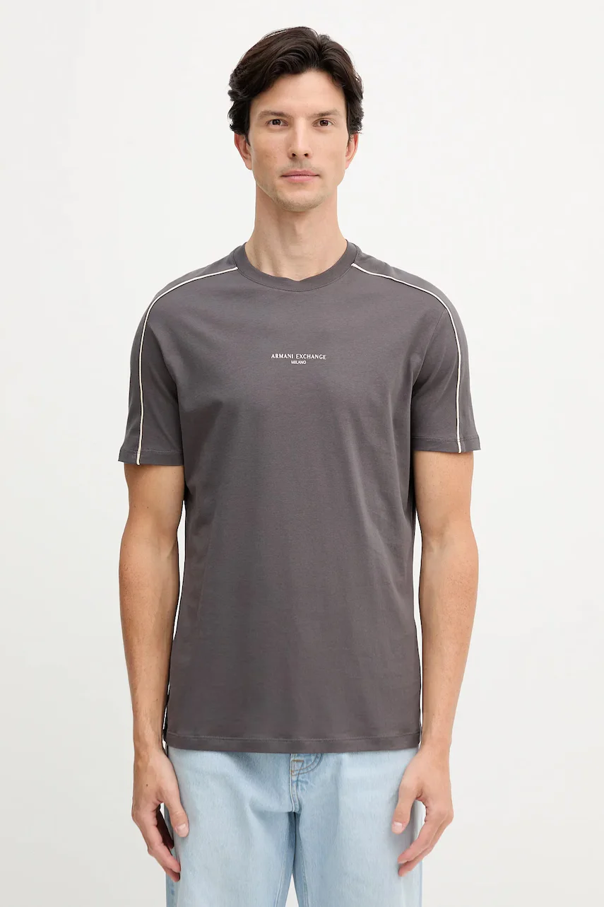 Armani Exchange Памучна тениска