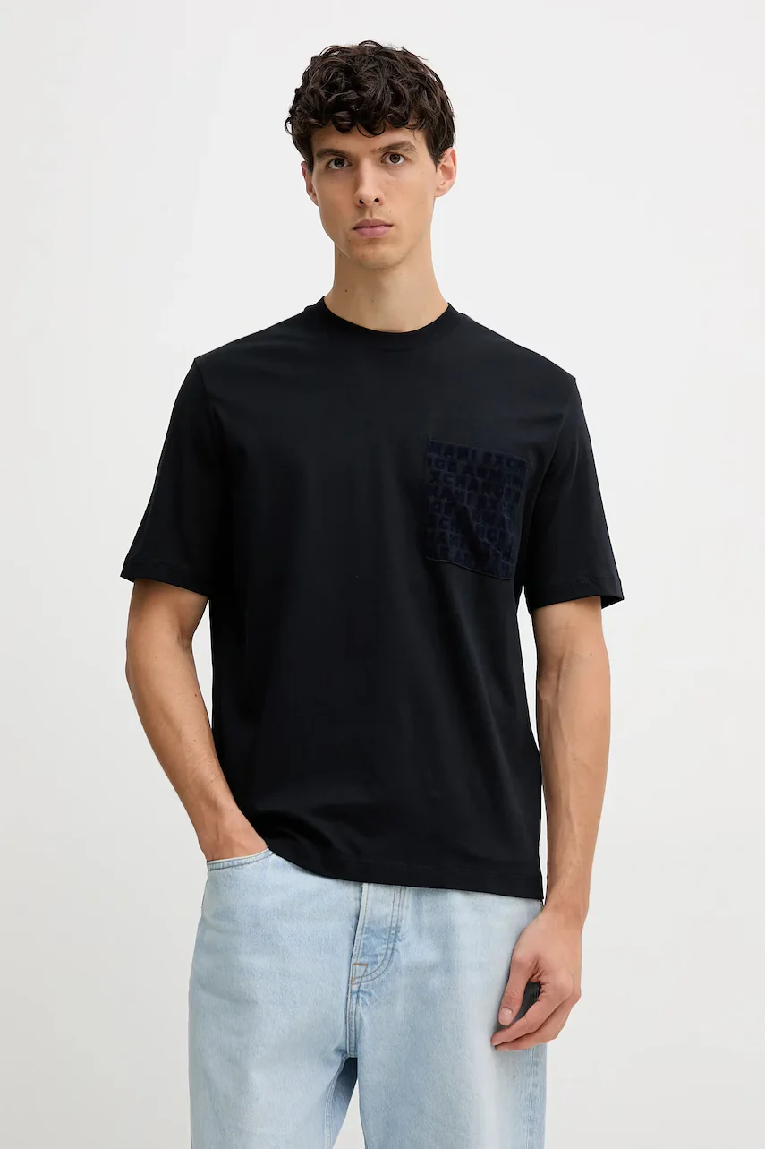 Armani Exchange Памучна тениска