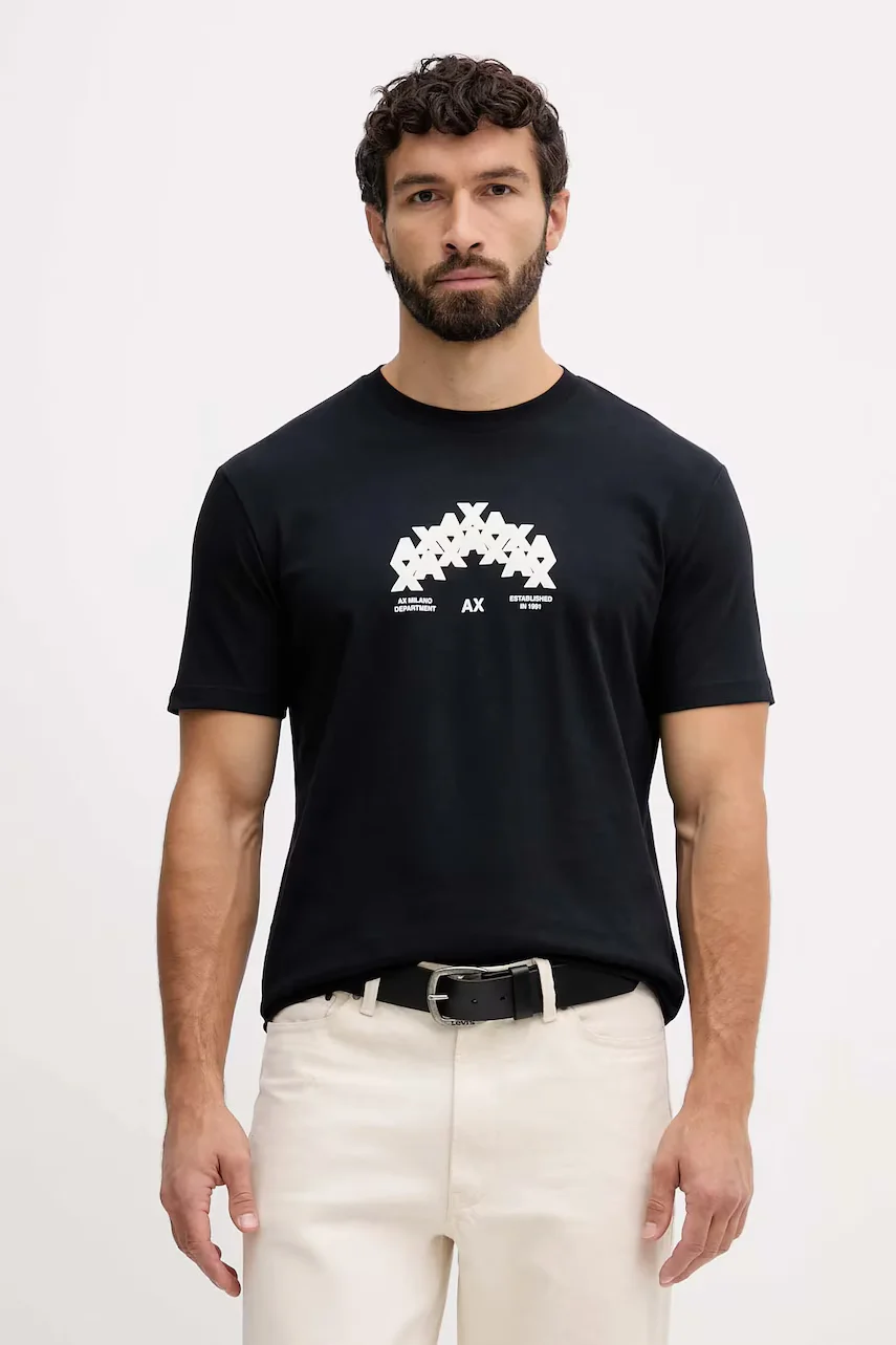 Armani Exchange Памучна тениска