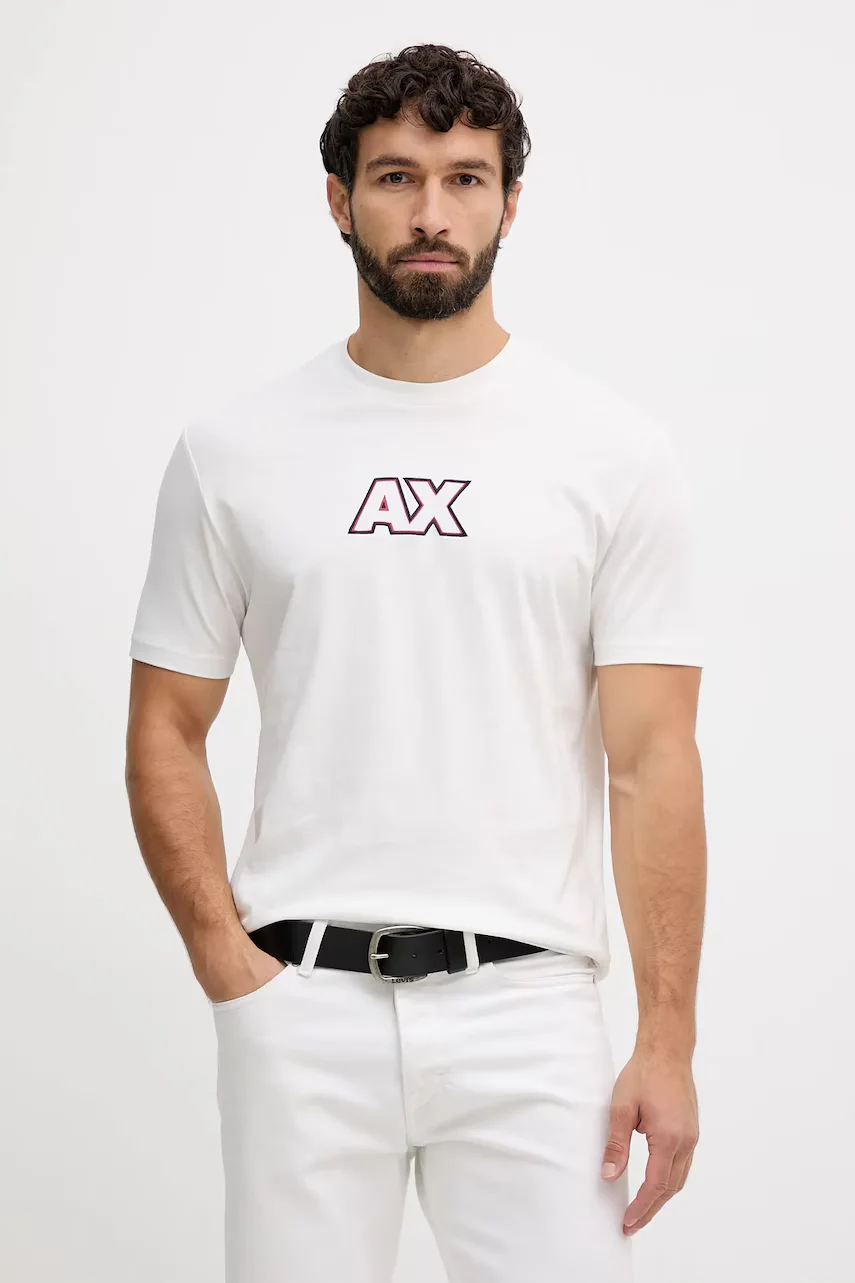 Armani Exchange Памучна тениска