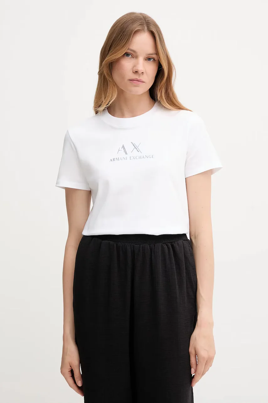 Armani Exchange Памучна тениска