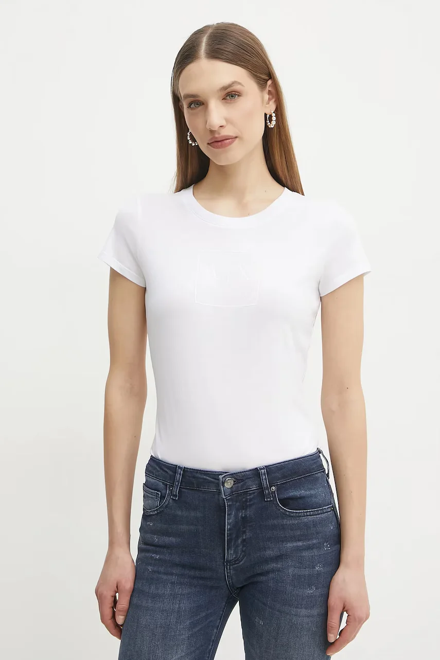 Armani Exchange Памучна тениска