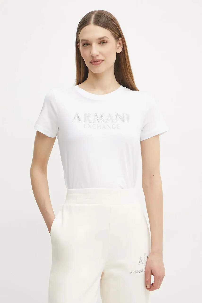 Armani Exchange Памучна тениска