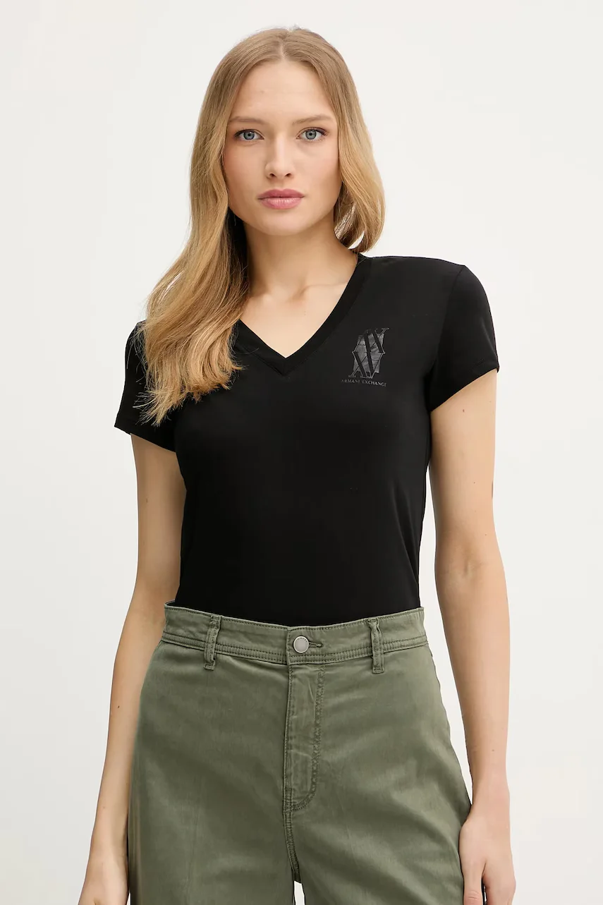 Armani Exchange Памучна тениска