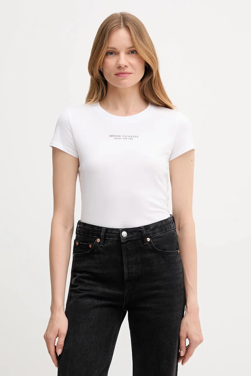 Armani Exchange Памучна тениска