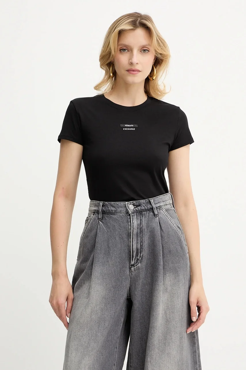 Armani Exchange Памучна тениска