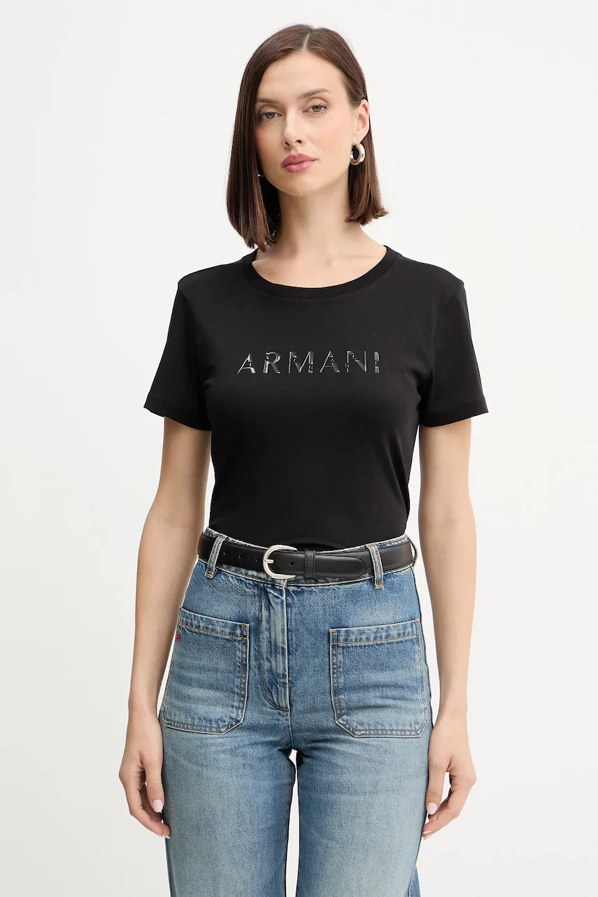 Armani Exchange Памучна тениска