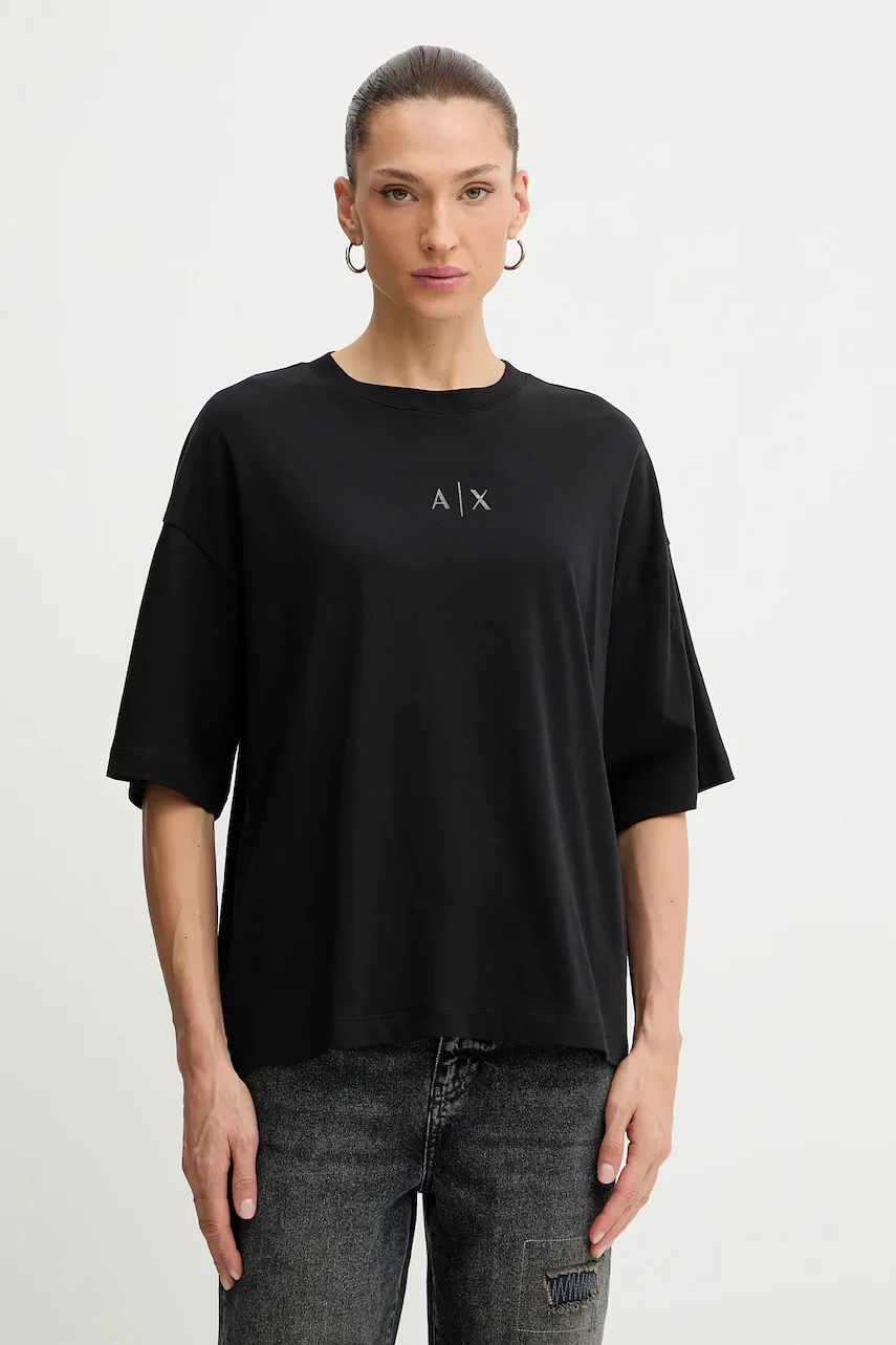 Armani Exchange Памучна тениска