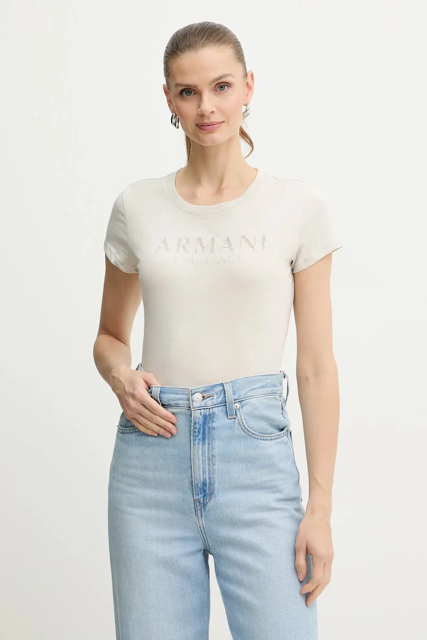 Armani Exchange Памучна тениска