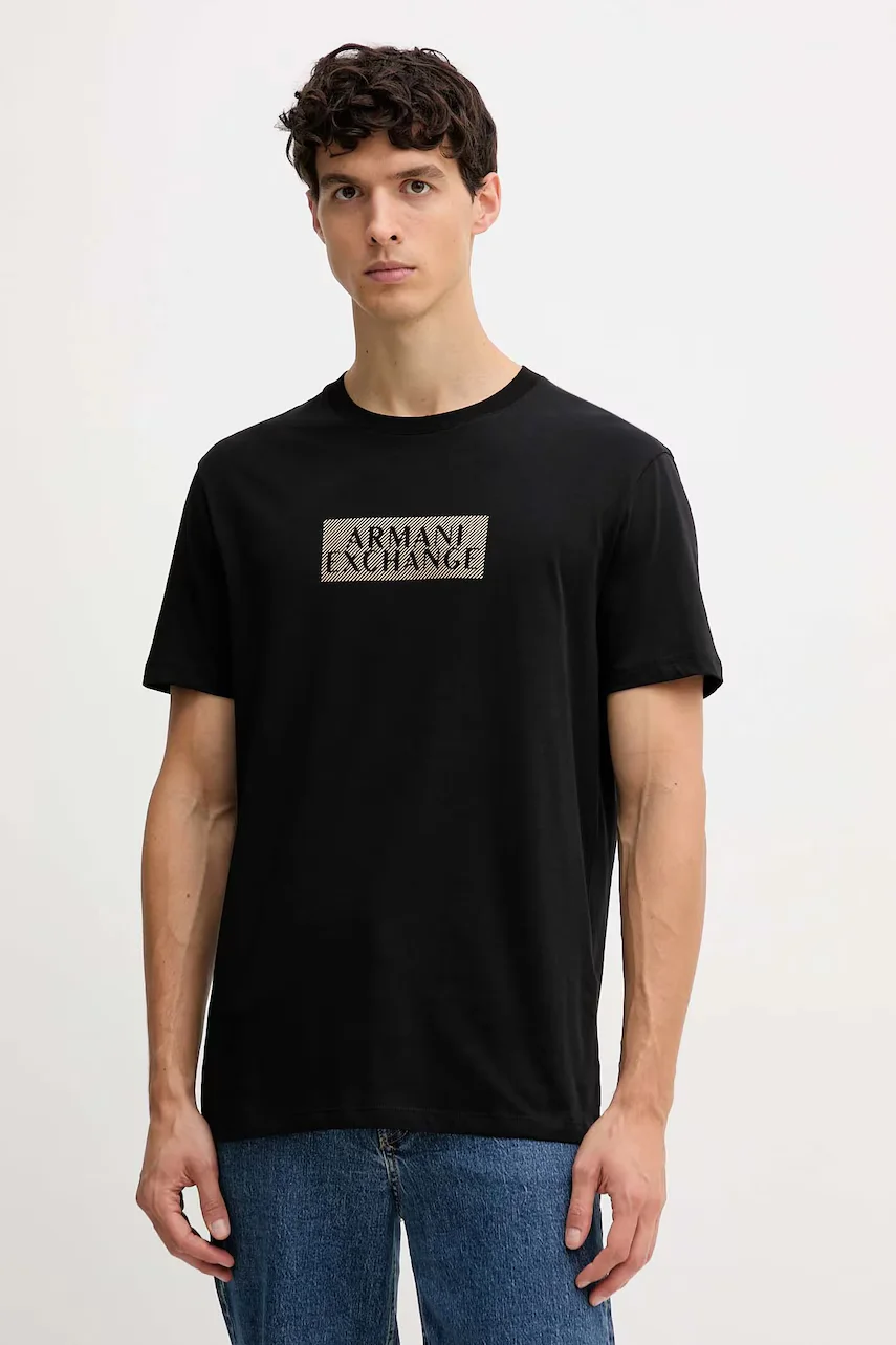 Armani Exchange Памучна тениска