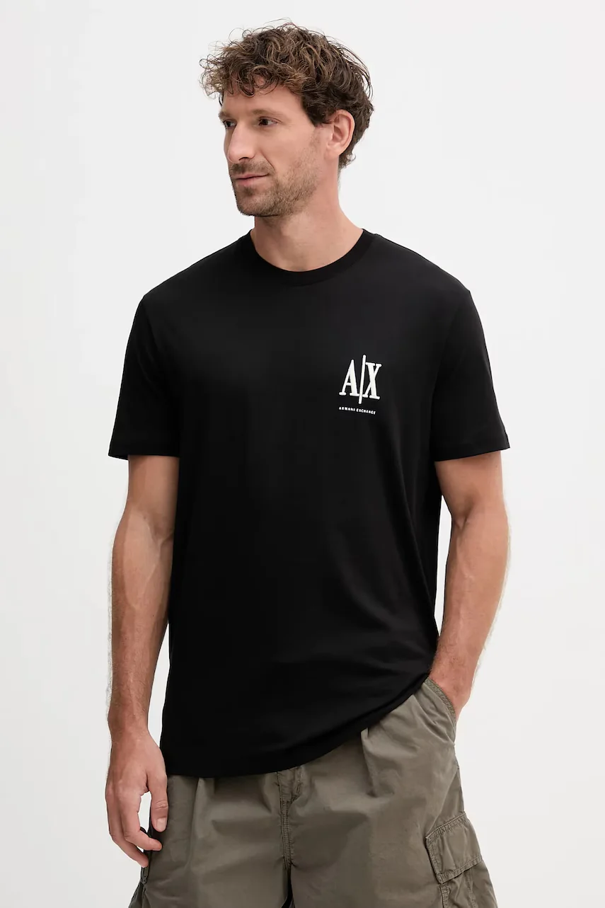 Armani Exchange Памучна тениска